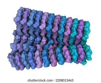 3D Structure Of The Alzheimer's Disease Amyloid Beta Fibril Aggregate.