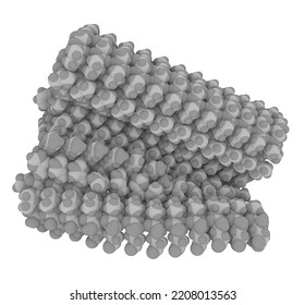 3D Structure Of The Alzheimer's Disease Amyloid Beta Fibril Aggregate.