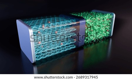 A 3d structure of a lithium-ion battery (LIB) is a multi-layered of chemical components designed to allow lithium ions to reversibly move between two electrodes, creating an electric current.