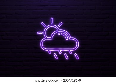 3d Tamper Proof Icon Neon Style