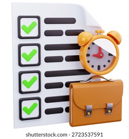 3D Task Planning And Checklist