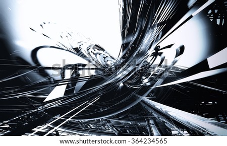 3d technology abstract background