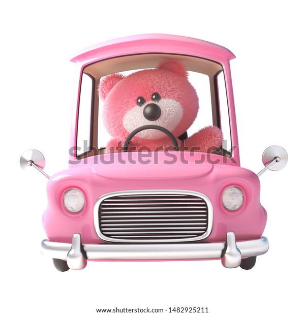 teddy bear car