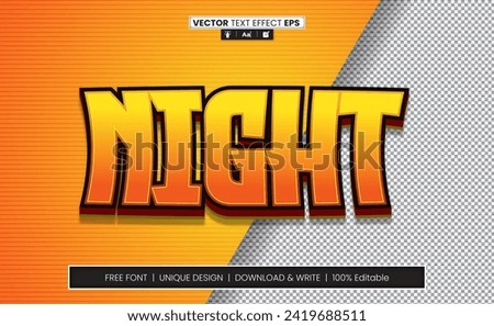 3D Text Effect Fully Editable 