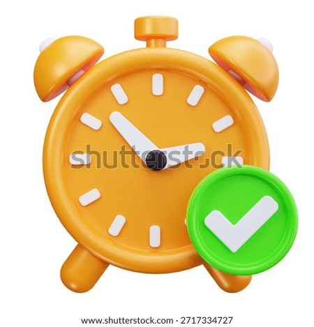 3D Time Confirmation Approved Schedule Interface