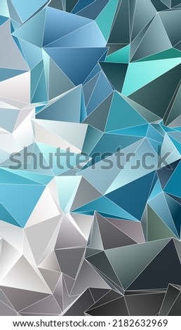 3d Triangles, abstract  background. Design wallpaper.