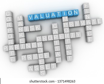 3d Valuation Concept Word Cloud Stock Illustration 1371498263 ...