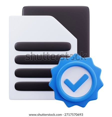 3D Verified Document Approval File Interface