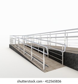 73 Handrail on ramp Stock Illustrations, Images & Vectors | Shutterstock