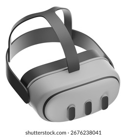 3D VR Headset Icon for Virtual Reality. 3D VR headset illustration, symbolizing immersive gaming, virtual experiences, and modern digital entertainment. - Powered by Shutterstock - Get 15% off with code: PIKWIZARD15