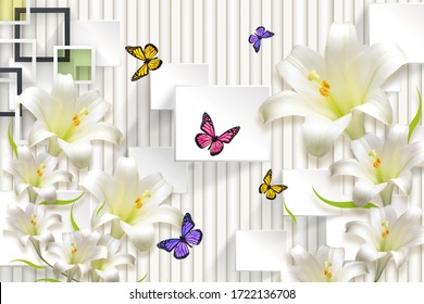 123,780 Wallpaper flower 3d Images, Stock Photos & Vectors | Shutterstock