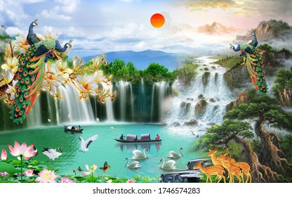 3d Beautiful Scenery High Res Stock Images Shutterstock