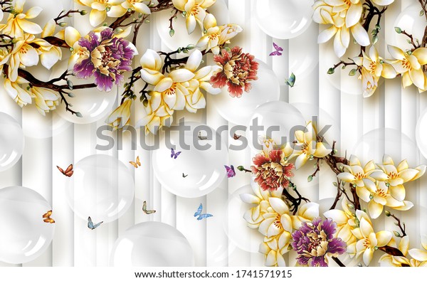 3d wallpaper design and beautiful wall brick background