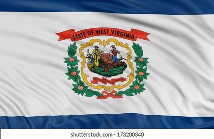 GRAPHICS & MORE West Virginia WV Home State Solid Navy Blue Officially Licensed Car Truck Flag with Window Clip On Pole Holder 