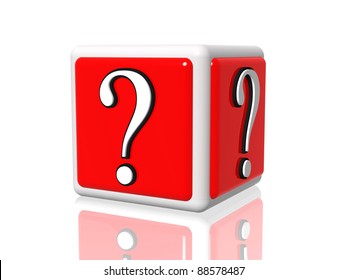 Question Box Vector Illustration Stock Vector (Royalty Free) 33933010