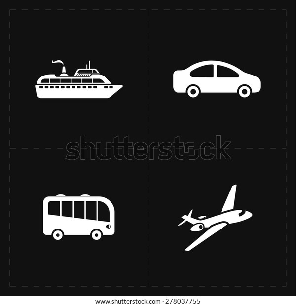 4 flat travel company\
icons