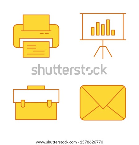 4 User interface Icon set for web and mobile applications