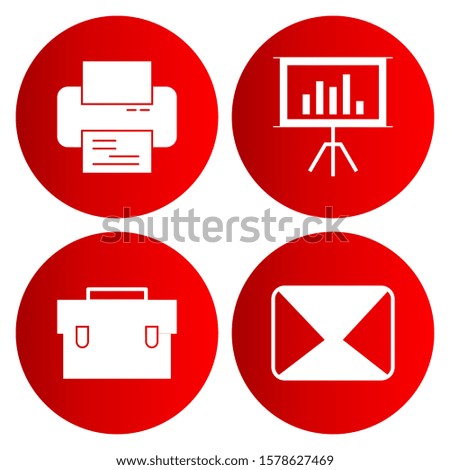 4 User interface Icon set for web and mobile applications