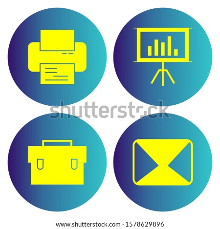 4 User interface Icon set for web and mobile applications