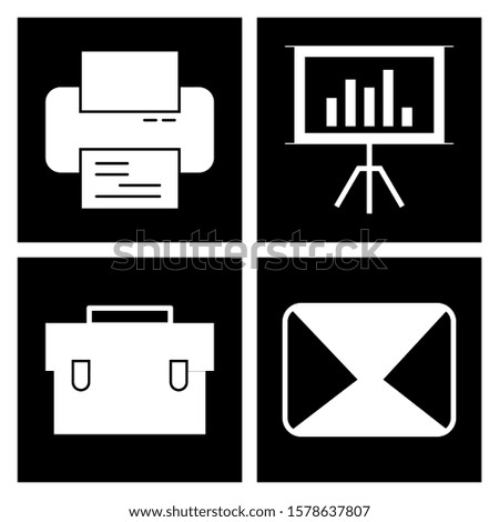 4 User interface Icon set for web and mobile applications