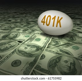 401k Retirement Savings Dollars Financial Planning
