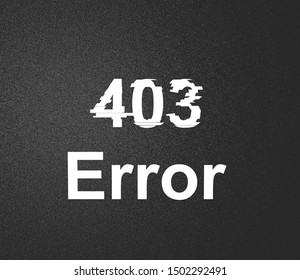 143 Error 403 image Images, Stock Photos & Vectors | Shutterstock