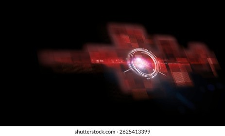 4K Digital background features a dynamic grid with smooth movement, vibrant color, and modern beauty—perfect for tech-themed visuals or presentations.