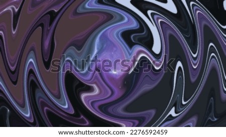 4K Purple Liquid acrylic picture with flows and splashes. Mixed paints for website background