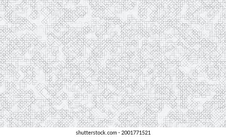 4k Square Grid Digital Displacement Map Stock Illustration 2001771521 ...