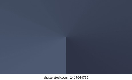 4K UHD Simple Dark Slate Color Gradient Wallpaper. Minimalist Abstract Angular Gradient Background. 5th Variant Illustrazione stock