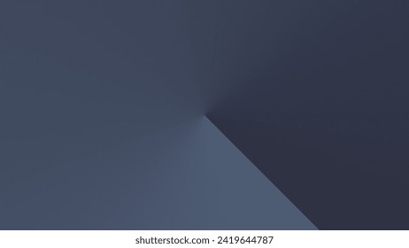 4K UHD Simple Dark Slate Color Gradient Wallpaper. Minimalist Abstract Angular Gradient Background. 6th Variant Ilustração Stock