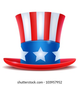 4th Of July Celebration Hat Icon.