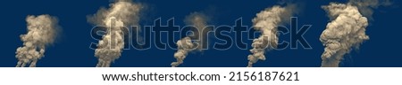 Similar – Image, Stock Photo The air’s out. Smoke