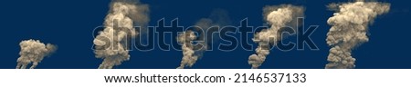 Similar – Image, Stock Photo The air’s out. Smoke