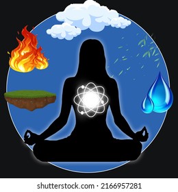 765 Yoga 5 Elements Images, Stock Photos & Vectors | Shutterstock