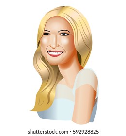 5 March, 2017:An Illustration Of Ivanka Trump.