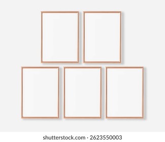 5 Rose Gold Frame