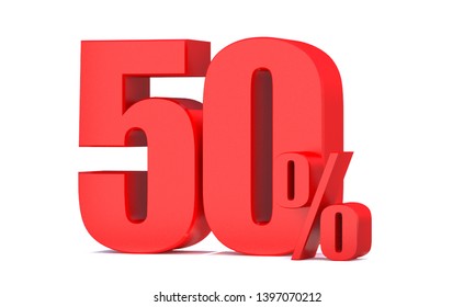 50 Percent off 3d Sign on White Background, Special Offer 50% Discount Tag, Sale Up to 50 Percent Off,big offer, Sale, Special Offer Label, Sticker, Tag, Banner, Advertising, offer Icon