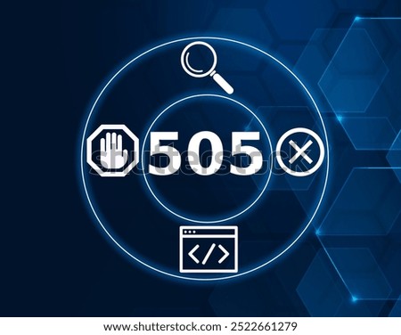 505 HTTP Version Not Supported
The HTTP version used in the request is not supported by the server.