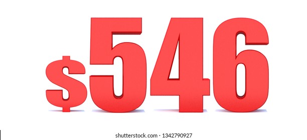 546-dollar-546-word-on-white-stock-illustration-1342790927-shutterstock