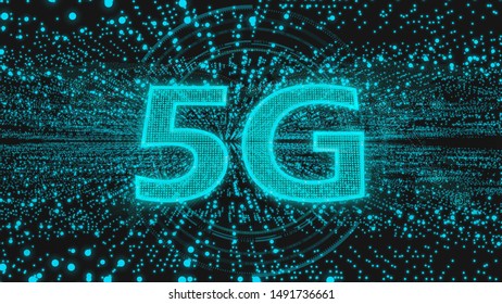 5g Technology World Digital Data Cyber Stock Illustration 1491736661 ...