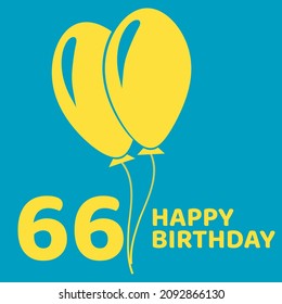 2,866 66 birthday Images, Stock Photos & Vectors | Shutterstock