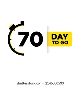 70 days countdown Images, Stock Photos & Vectors | Shutterstock