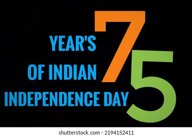 75th Years Indian Independence Day Stock Illustration 2194152411 ...