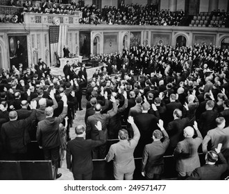 76th Congress Taking The Oath Of Office. Jan. 1939.