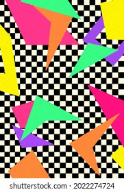 80s Retro Background. In Jpg Format For Easy Use!