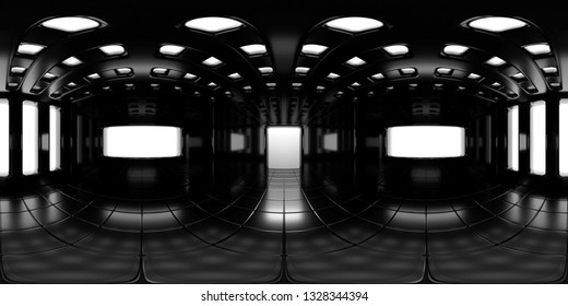 8K HDRI map, spherical environment panorama background, modern high contrast interior light source rendering (3d equirectangular rendering)
