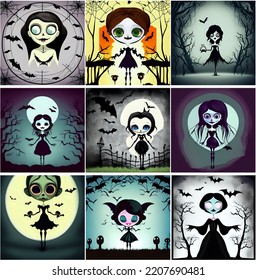 9 Cute And Spooky Halloween Monster Girl Characters