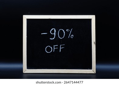 - 90 % off write on the board 