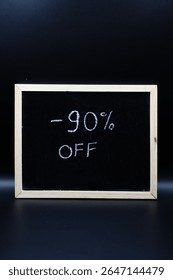 - 90 % off write on the board 